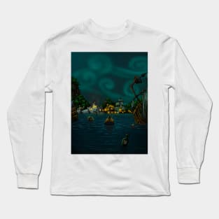 Approaching Plunder Island Long Sleeve T-Shirt